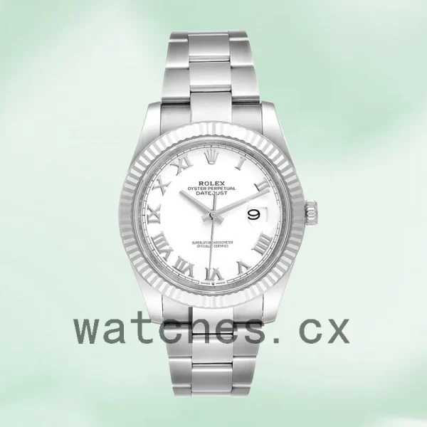 Rolex Datejust 41mm 126334WRO Men's Oyster Bracelet - Image 2