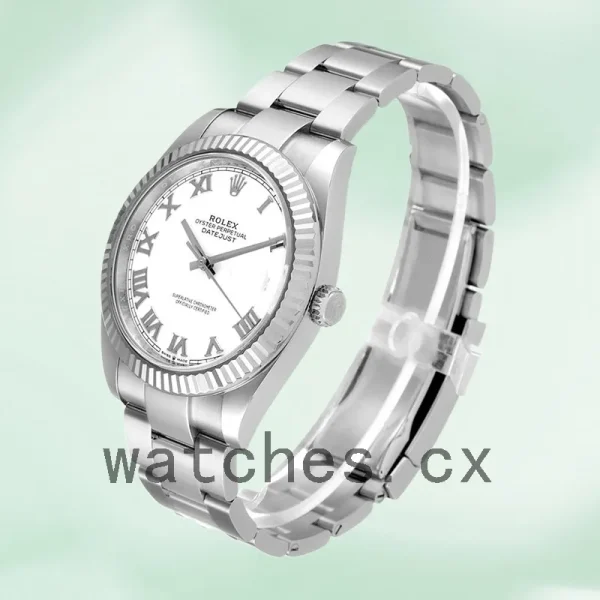 Rolex Datejust 41mm 126334WRO Men's Oyster Bracelet - Image 3