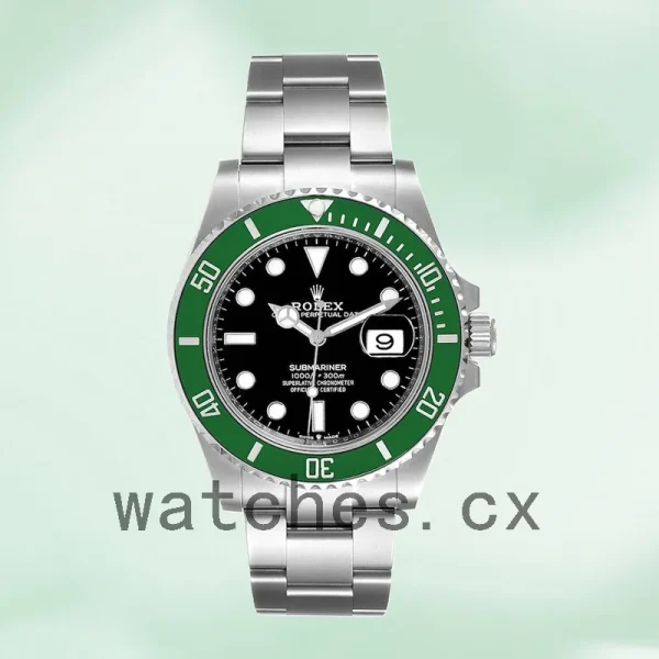 Rolex Submariner Men's 40mm 126610LV Bracelet Silver-tone - Image 2