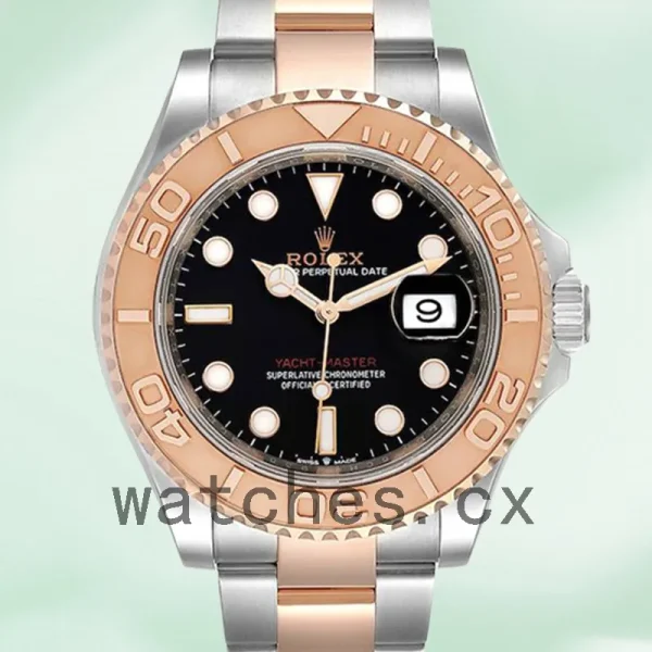 Rolex Yacht-master Men's m126621-0002 40mm Black Dial