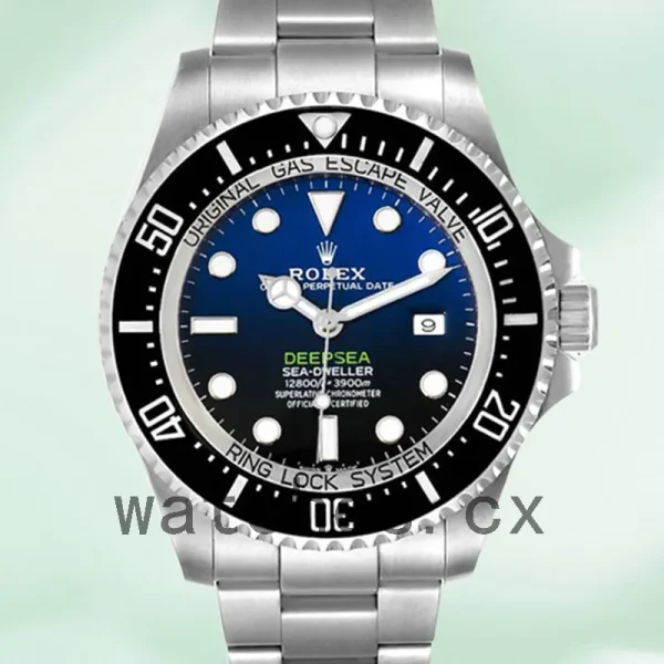 Rolex Sea-Dweller m126660-0002 44mm Men's Deep Blue Dial Oyster Bracelet