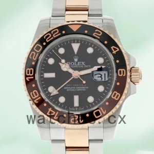 Rolex GMT-Master 40mm Men's m126711chnr-0002 Oyster Bracelet Black Dial