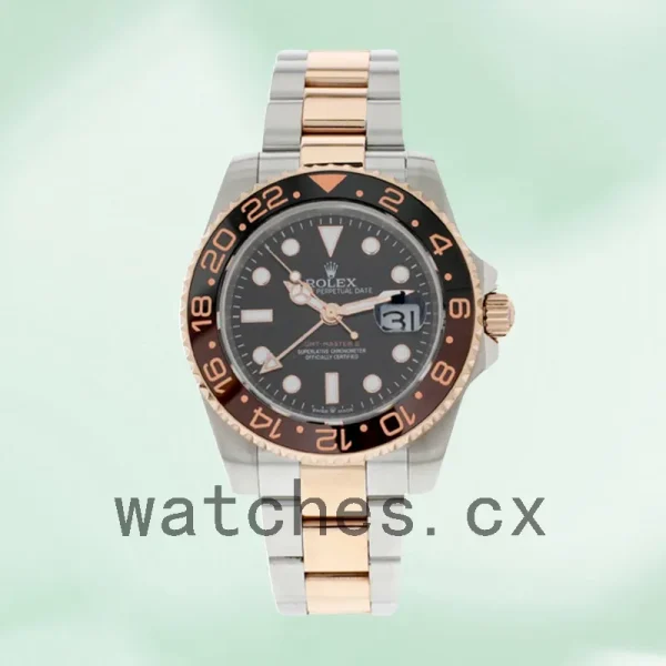 Rolex GMT-Master 40mm Men's m126711chnr-0002 Oyster Bracelet Black Dial - Image 2