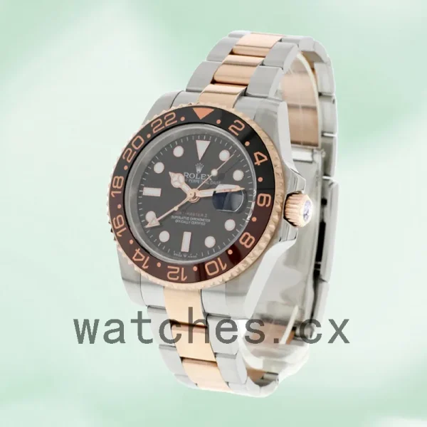Rolex GMT-Master 40mm Men's m126711chnr-0002 Oyster Bracelet Black Dial - Image 3