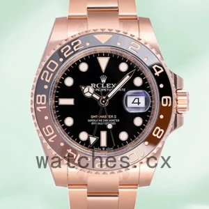 Rolex GMT-Master Men's m126715chnr-0001 40mm Black Dial Oyster Bracelet