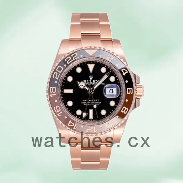Rolex GMT-Master Men's m126715chnr-0001 40mm Black Dial Oyster Bracelet - Image 2