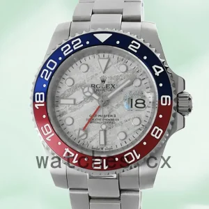 Rolex Gmt Master Ii Men's 40mm m126719blro-0002 Silver-tone