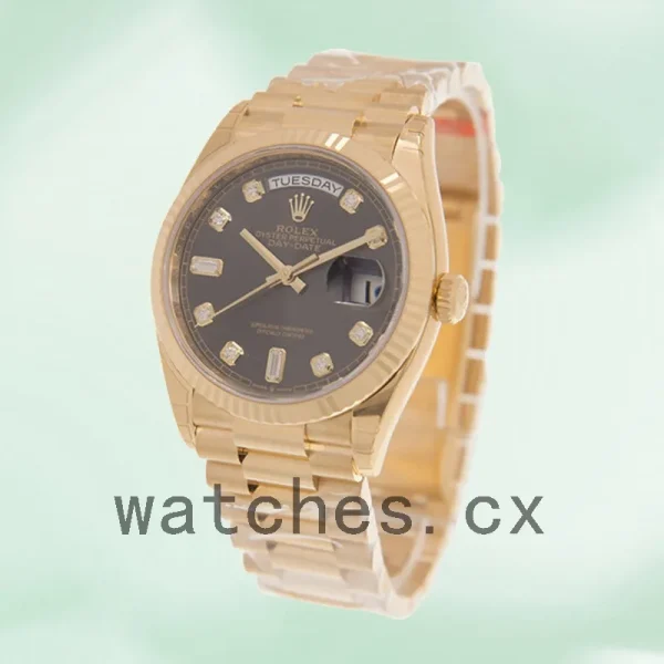 Rolex Day-date 36mm m128238-0022 Unisex Gold-tone - Image 3
