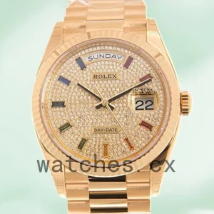Rolex Day-date m128238-0051 36mm Unisex Automatic Gold-tone