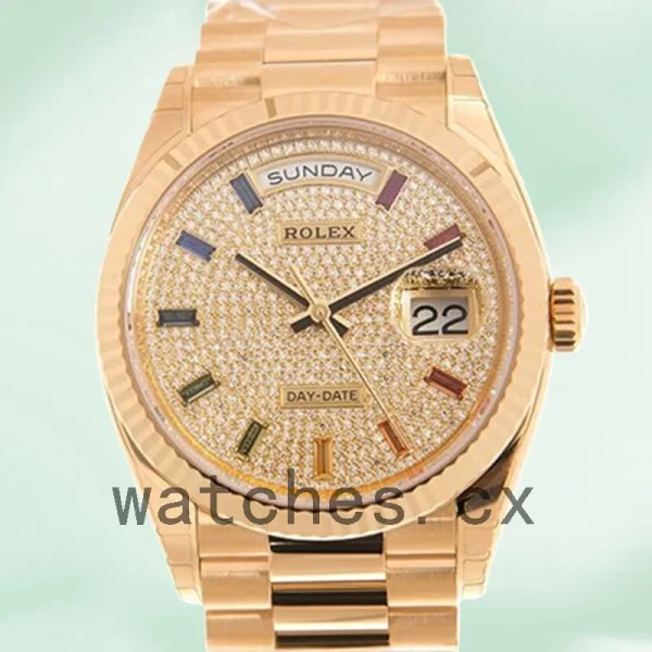 Rolex Day-date m128238-0051 36mm Unisex Automatic Gold-tone