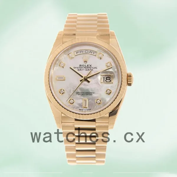 Rolex Day-date m128238-0011 Unisex 36mm President Bracelet - Image 2