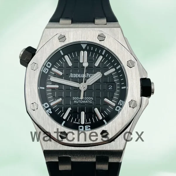 Audemars Piguet Royal Oak Offshore 15703ST.OO.A002CA.01 Men's 42.5mm Automatic Rubber Band
