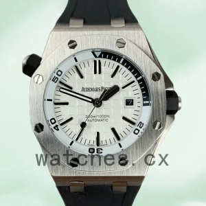 Audemars Piguet Royal Oak Offshore Men's 42mm 15710ST.OO.A002CA.02 White Dial