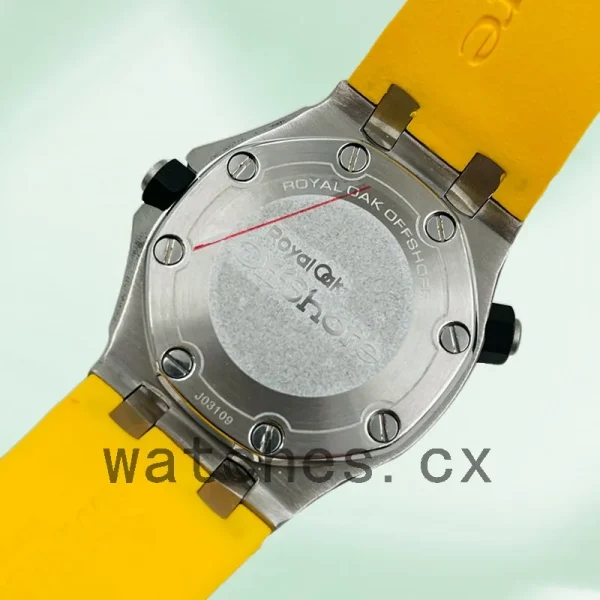 Audemars Piguet Royal Oak Offshore Men's 42mm 15710ST.OO.A051CA.01 Yellow Dial - Image 4