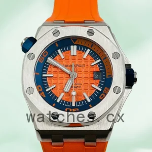 Audemars Piguet Royal Oak Offshore Men's 42mm 15710ST.OO.A070CA.01 Silver-tone Rubber Band