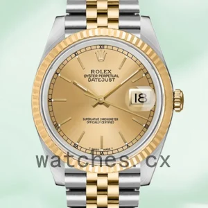Rolex Datejust 36mm Men's 16233CSJ Jubilee Bracelet Automatic