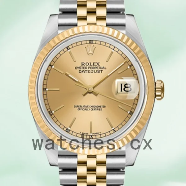 Rolex Datejust 36mm Men's 16233CSJ Jubilee Bracelet Automatic