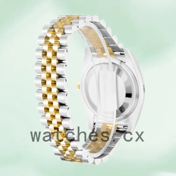 Rolex Datejust 36mm 16233CSJ Men's Jubilee Bracelet Gold Dial - Image 4