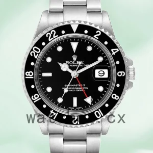 Rolex Gmt Master Ii Men's 40mm 16710BKSO Black Dial