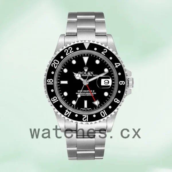 Rolex Gmt Master Ii Men's 40mm 16710BKSO Black Dial - Image 2