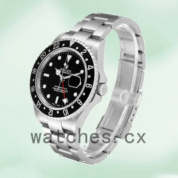 Rolex Gmt Master Ii Men's 40mm 16710BKSO Black Dial - Image 3