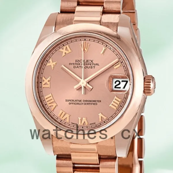Rolex Datejust Ladies 178245RRP 31mm Rose Gold-tone Automatic