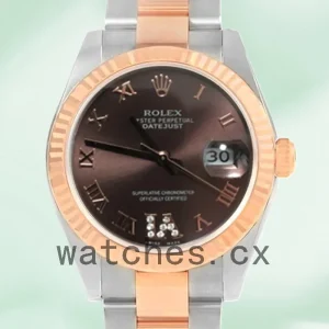 Rolex Datejust 31mm Unisex 178271 Rose Gold-tone