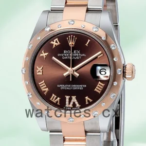 Rolex Datejust Ladies 178341-72161 31mm Rose Gold-tone