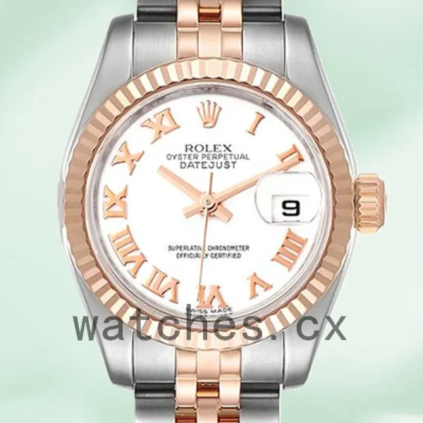 Rolex Datejust 26mm 179171 Ladies White Dial