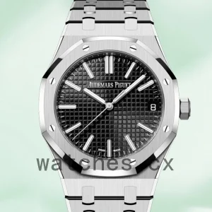 Audemars Piguet Royal Oak 15510ST.OO.1320ST.02 Men's 41mm Black Dial Silver-tone