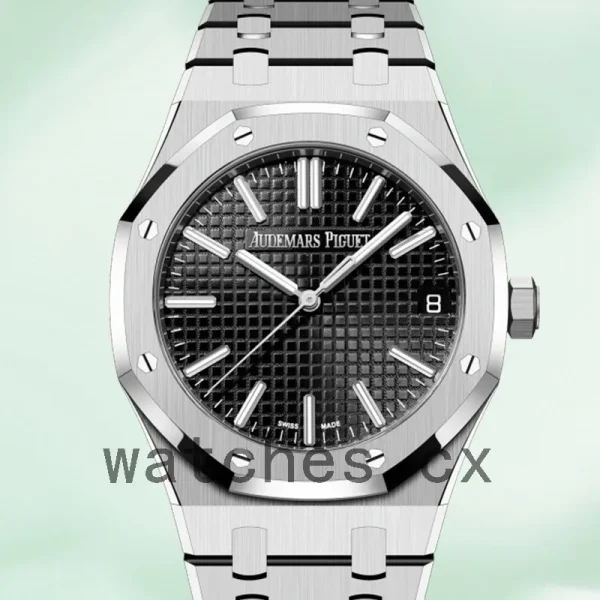 Audemars Piguet Royal Oak 15510ST.OO.1320ST.02 Men's 41mm Black Dial Silver-tone
