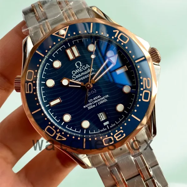 Omega Seamaster 42mm Men 210.20.42.20.03.002 Silver-tone Bracelet - Image 2