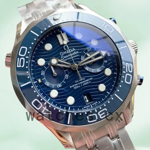 Omega Seamaster 210.30.44.51.03.001 44mm Men Japanese Quartz - Image 2