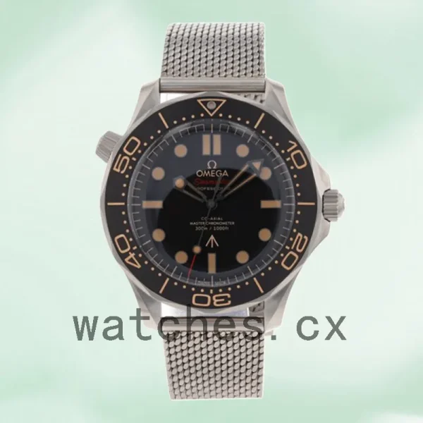Omega Seamaster James Bond 007 Men 210.90.42.20.01.001 42 mm Strap Silver-tone - Image 2