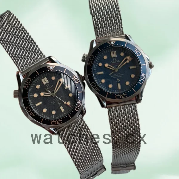 Omega Seamaster James Bond 007 Men 210.90.42.20.01.001 42 mm Strap Silver-tone - Image 3