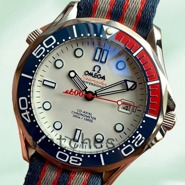 Omega Seamaster 212.32.41.20.04.001 40mm Men Strap White Dial - Image 2