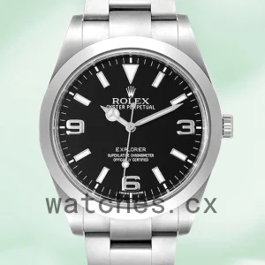 Rolex Explorer Men's m214270-0003 39mm Silver-tone