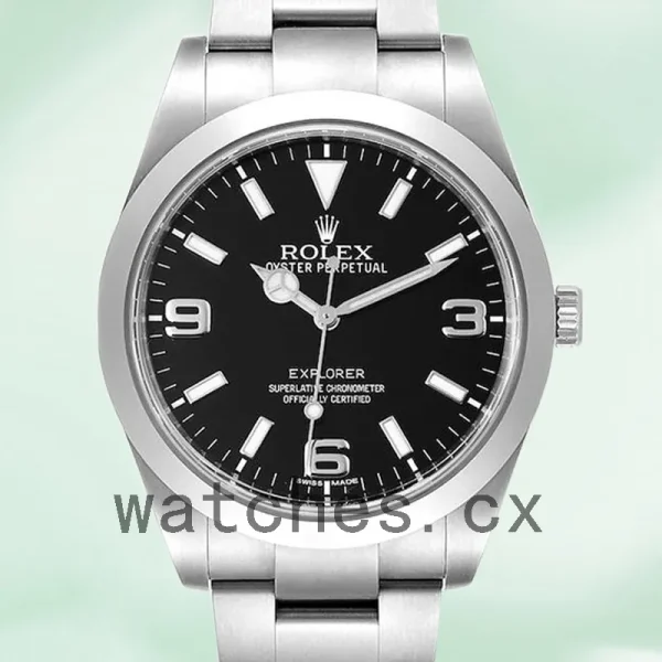 Rolex Explorer Men's m214270-0003 39mm Silver-tone