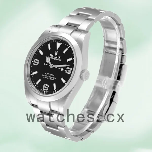 Rolex Explorer Men's m214270-0003 39mm Silver-tone - Image 3