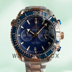 Omega Seamaster 44mm Men 215.20.46.51.03.001 Japanese Quartz Blue Dial