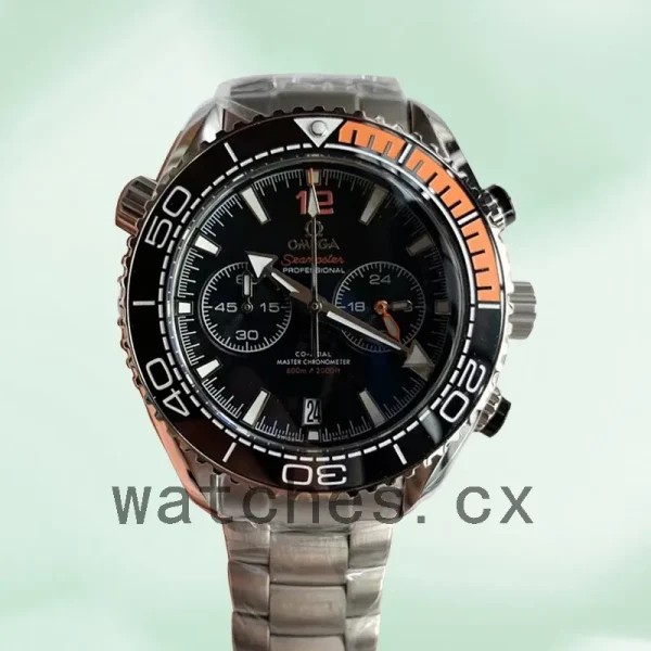 Omega Seamaster 44mm 215.32.46.51.01.001 Men Black Dial Strap - Image 5