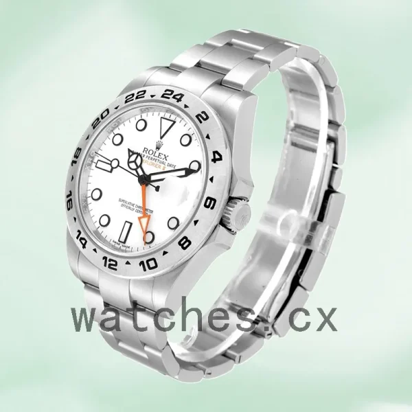 Rolex Explorer Men's 42mm m216570-0001 Automatic White Dial - Image 3