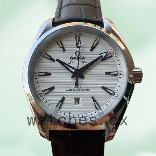 Omega Aqua Terra Men 40 mm 220.10.38.20.02.001 Asian Automatic White Dial - Image 4