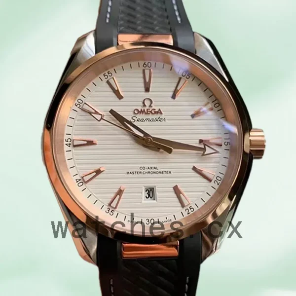 Omega Aqua Terra Men 40 mm 220.22.38.20.02.001 Strap Silver-tone - Image 6