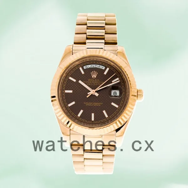 Rolex Day-date 40mm Men's 228235-0006 Rose Gold-tone Oyster Bracelet - Image 2