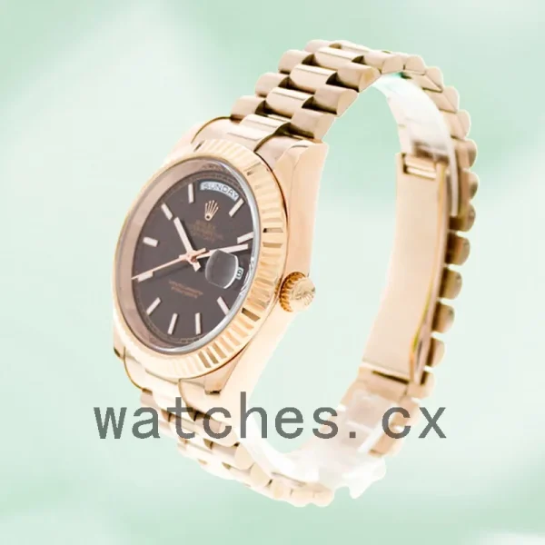 Rolex Day-date 40mm Men's 228235-0006 Rose Gold-tone Oyster Bracelet - Image 3