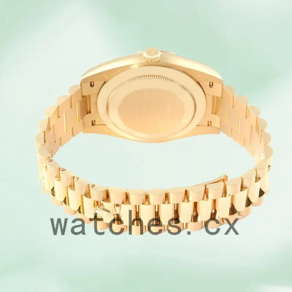 Rolex Day-Date 40mm Men's 228238 Gold-tone Silver Diagonal Dial - Image 4