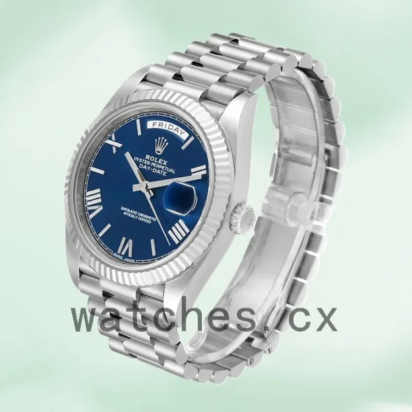 Rolex Day-Date Men's m228239-0007 40mm Silver-tone - Image 3