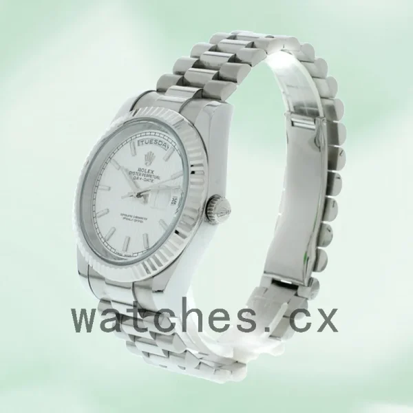 Rolex Day-Date Men's 40mm 228239 Silver-tone - Image 3