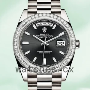 Rolex Day-Date 228349BKDP 40mm Men's Bracelet Automatic